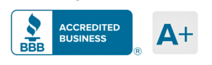 PROUD TO BE BBB A+ ACCREDITED
